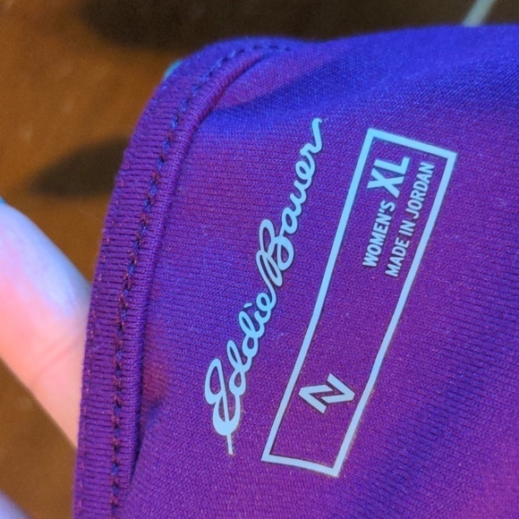 EDDIE BAUER MAGENTA Minimalist Sleeveless Blouse Top Shirt Size XL - Picture 12 of 13